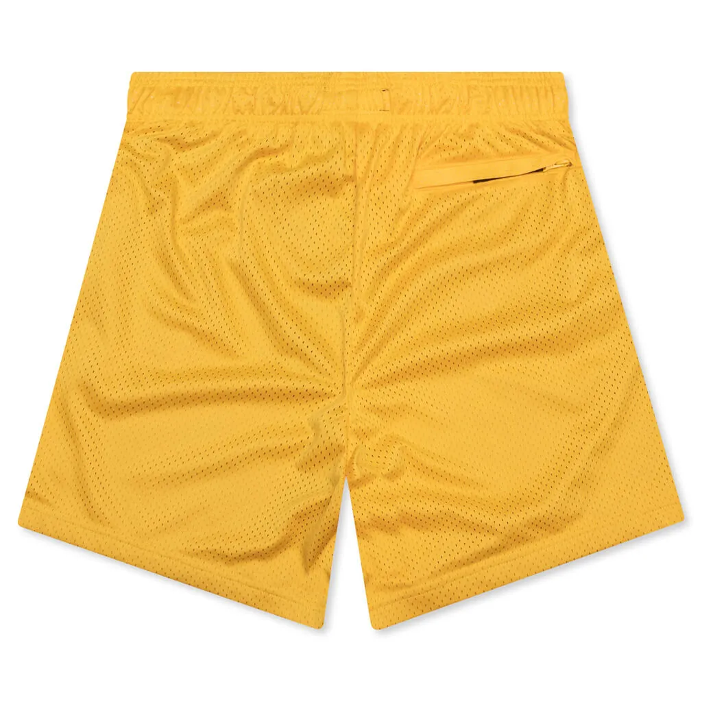 West Mesh Shorts - Yellow