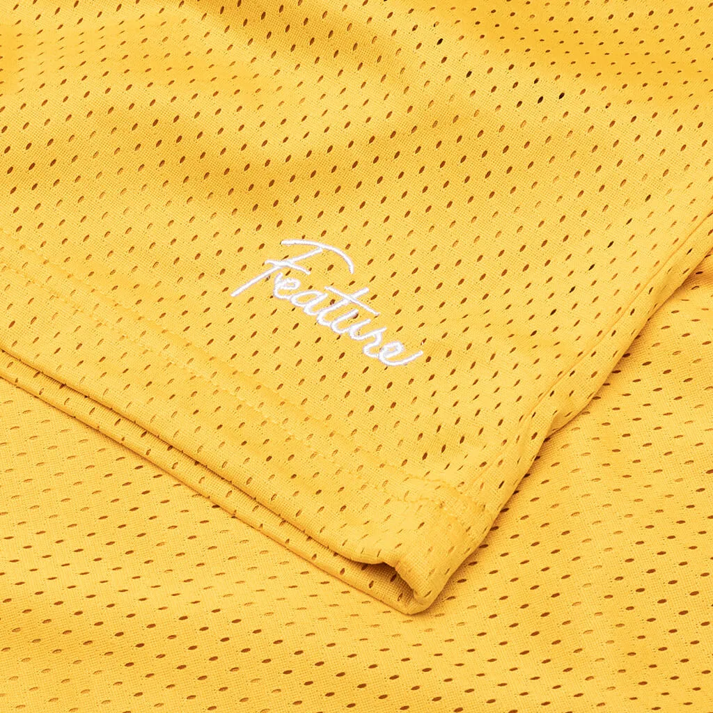 West Mesh Shorts - Yellow