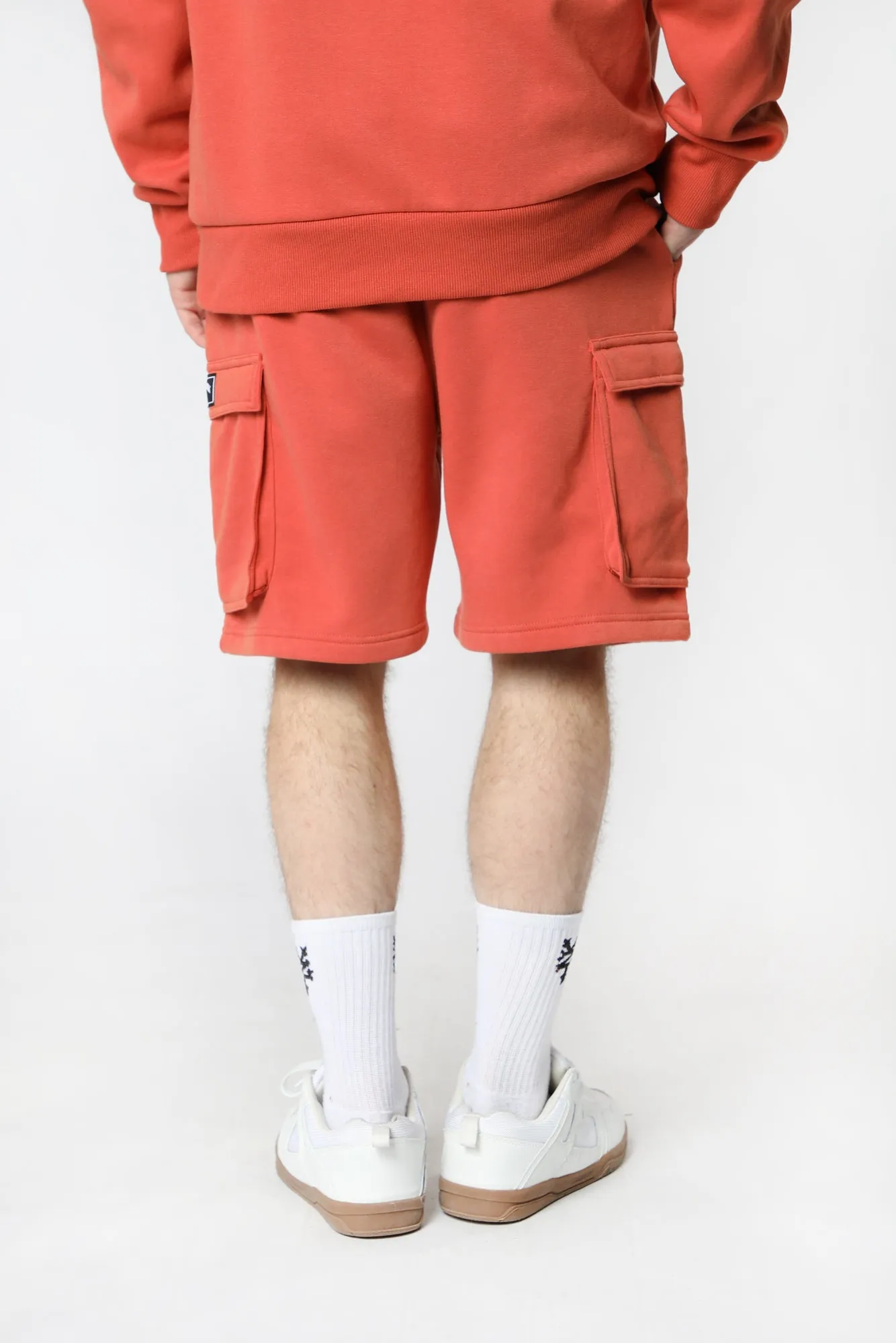 Zoo York Mens Fleece Cargo Shorts